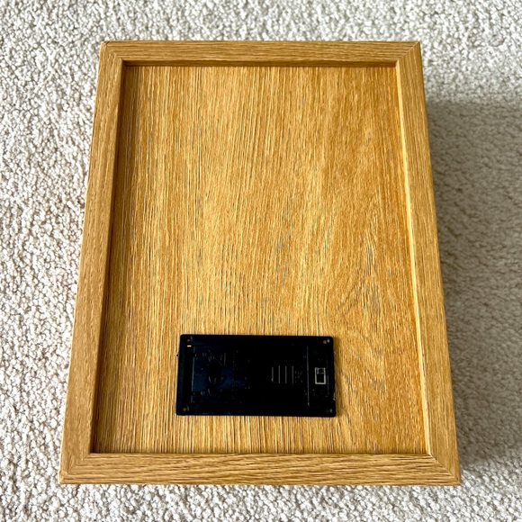Wooden cat picture frame light - Picture 3 of 3